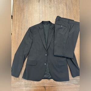 J Lindeberg Black Hopper Soft Legend Tech Suit 48 EU 38R US